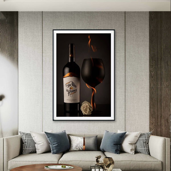 Luxury Wine Art Frame