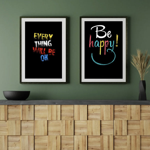 Motivational  Frames Set