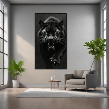 Royal Panther Wall Art Frame