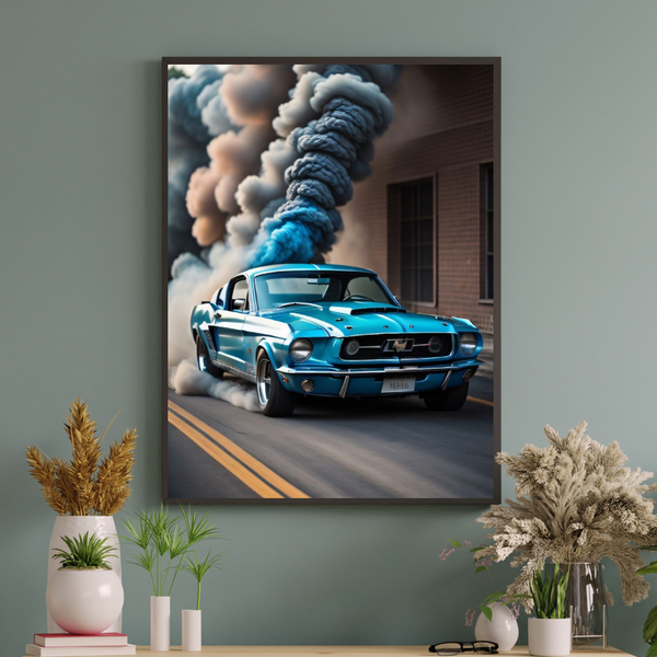 Smoke Drift Car Frame