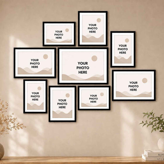 Customized  Set of 10 Photo Frames