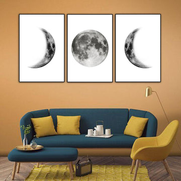 Moon themed (3 Frames Set)