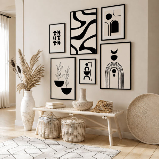 Premium Wall Art set of 6 Frames