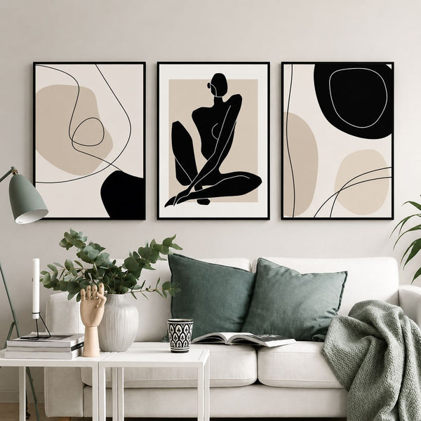 Couple Themed set of 3 Frames