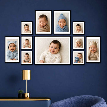 Customised Set of 11 Photo Frames