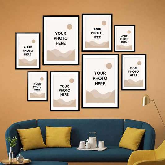 Customised Set of 8 Photo Frames
